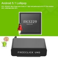 Docooler Smart Android TV Box TV Clip Android 5.1 RK3229 Quad-Core KODI 15.2 XBMC UHD 4K 1G / 8G DLNA Miracast... N8
