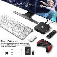 Harryup Q8 Smart TV Box, MXQ Amlogic S805 Quad Core Android 4.4 Smart 1080P HDMI Free MX M8 TV Streaming Box Kodi... N6