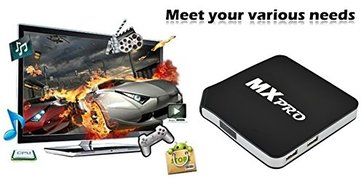 E-MODS GAMINGMXPRO Android TV Box Amlogic S805 Quad Core Smart TV 1G/8G HDMI OTG RJ45 USB H.265/HEVC 1080P kodi... N5