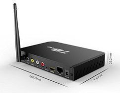 Generic Smart Tv Box Android T8 Pro AML8726-s812 Internet Tv Set Top Box CPU AML8726-s812 2GB RAM 8GB ROM KODI... N2