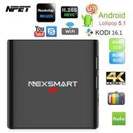 NPET D32 Smart TV Box Fully Loaded Android 5.1 Lollipop Streaming Media Players XBMC / Kodi 16.1 Support 4K UltraHD...