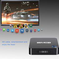 Vipwind EM95X 2G/16G Android 6.0 TV Box Amlogic S905X Quad-Core A53 2.0 GHz Kodi 16.1 Full Loaded WiFi 4K H.265... N7