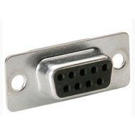 9 Pin D-Sub Connector Insert with Rear Solder Points - Female-by-Tecnec