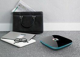 Lomefo Android 5.1 quad core Q BOX Amlogic S905 2G DDR3+16GB EMMC Q-box TV-BOX WiFi2.4G +5G with bluetooth media... N8