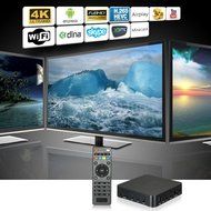 Coper MXQ PLUS Amlogic S905 Quadcore Android5.1 KODI XBMC 4K 3D Wifi Smart TV Box N8