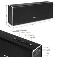 Konstar Wireless Speaker with Dual 10W Drivers and Built in 4000Mah Battery - Black N5