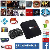 JUSHENG [Free I8 Wireless Mini keyboard] M8S Plus Android Tv Box Amlogic S812 2G+16G Emmc Quad Core (Cortex-A9...