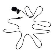BephaMart Collar Mini 3.5mm Tie Lapel Lavalier Clip Microphone For Lectures Teaching N3
