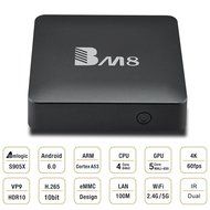Docooler BM8 Smart Android TV Box Amlogic S905X 2GB / 32GB Android 6.0 Quad Core 64bit KODI17.0 XBMC VP9 UHD 4K2K60fps... N2