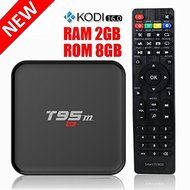 [Latest Version] HONGYU T95M 4K 1G/8G Android 5.1 Lollipop Smart TV Box Amlogic S905 Kodi 16.0 XBMC Full Loaded... N8