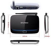 myGadgetsandGames Android Smart Tv Box Media Player - 1Gb Ram - 16Gb Storage - Quad Core Internet 1080P Hd Wifi... N4