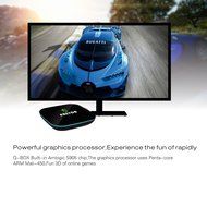 Preyda Q-Box Smart Android TV BOX, S905 Quad Core 4K KODI 16.0 Free Sports Movies Streaming Player Bluetooth Enabled... N7