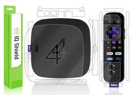 Roku 4 Screen Protector, IQ Shield&reg; LiQuidSkin Full Body Skin + Full Coverage Screen Protector for Roku 4 HD Clear...