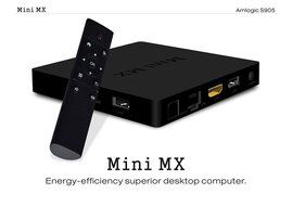 Toox Mini Mx Amlogic S905 Android 5.1 Tv BOX 1gb/8gb Gigabit LAN Wifi Bt4.0 H.265 Kodi Full Loaded Add-ons Pre-installed