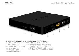 Toox Mini Mx Amlogic S905 Android 5.1 Tv BOX 1gb/8gb Gigabit LAN Wifi Bt4.0 H.265 Kodi Full Loaded Add-ons Pre-installed N3