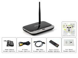 Android 4.2 Quad Core TV Box "ATV II" - 2GB RAM, Mali-400 GPU, 1.6GHz CPU, DLNA, Bluetooth 4.0 N8