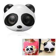 BephaMart Panda Shape Portable Stereo Speaker For Notebook Cellphone N5
