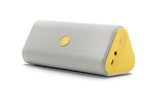 HP Roar Bluetooth Speaker, White/Yellow
