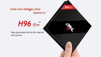 Newest 4K2K KODI Octa core H96 PRO+ Android 6.0 Amlogic S912 TV BOX 3+32G Pinwheel 8 Core Double Wifi 2.4/5.8G... N2