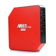 M8S Plus 2G/16G Smart TV Box 1000M Ethernet XBMC Android 5.1 Amlogic S905 Quad Core 5G WiFi Bluetooth HDMI - Red N12