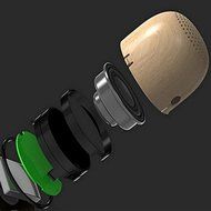 Portable Mini Bluetooth Speaker Wireless Portable Music Player Natural Cute Nut Shaped Outdoor Loudspeaker N5