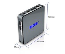 Pinwheel MECOOL BB2 Amlogic S912 Octa Core Android 6.0 TV Box 2G RAM 16G ROM Dual WIFI BT4.0 KODI 17.0 4K Media... N3