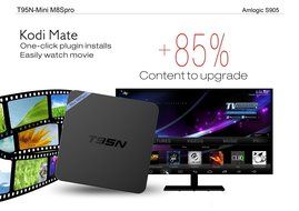 T95N Android Tv Box Come With Lastest Fully Load Kodi Amlogic S905 CPU Cortex-A53 Mali-450 GPU Android 5.1 2G/... N3