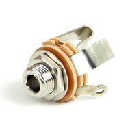 Switchcraft Female Chassis Mount 1/4 In. Jack w/.21mm Internal Bushing-by-Switchcraft