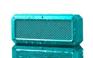 DOSS IPX 4 Wireless Waterproof Bluetooth 4.0 Portable Sport Speaker - Blue