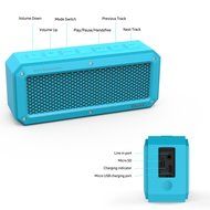 DOSS IPX 4 Wireless Waterproof Bluetooth 4.0 Portable Sport Speaker - Blue N4