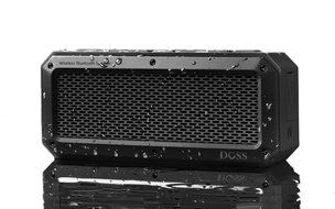 DOSS IPX 4 Wireless Waterproof Bluetooth 4.0 Portable Sport Speaker - Blue N13