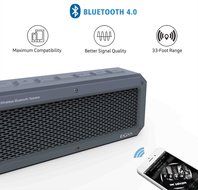 DOSS IPX 4 Wireless Waterproof Bluetooth 4.0 Portable Sport Speaker - Blue N21