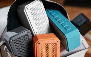 DOSS IPX 4 Wireless Waterproof Bluetooth 4.0 Portable Sport Speaker - Blue N22