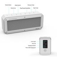 DOSS IPX 4 Wireless Waterproof Bluetooth 4.0 Portable Sport Speaker - Blue N27
