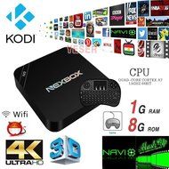 NEXBOX N9 Android 4.4 TV Box + Mini Gaming Keyboard, YESER Rockchip RK3229 Quad-core 4K2K HDMI 3D Video H.265...