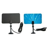 Digital Indoor TV Antenna UHF/VHF/HDTV/DTV 5dbi Box Ready HD Flat Design High Gain N2