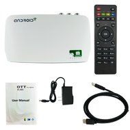 HONGTOP HX13 Quad Core 8GB Android 4.4 Smart TV Box Media Player KODI 16.0 Wi-Fi HDMI Full 1080P HD N5