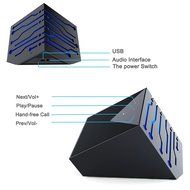 Marvotek Portable Speakers Mini Speakers Wireles Speakers for Touch Control Bluetooth Speakers with Built-in Microphone... N4