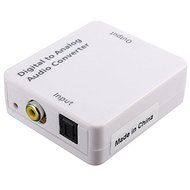 Optical Digital Coaxial Toslink Signal To Analog Audio Converter Adapter DC 5V N3