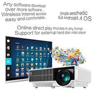 ViviBright Android 4.4 projector 4 Core DVB-T USB 5000lumens For Home Cinema Theater Games Education Business... N6