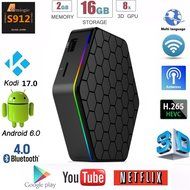 HONGYU ENYBOX X2 Octa Core 2G+ 16GB Android 6.0 TV box Amlogic S912 ARM Cortex A53 64-bit 2GHz KODI 17.0 Pre-installed... N11