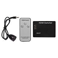 BephaMart HDMI 3x1 1080P Mini DTS-HD Dolby True HD Switcher with IR Remote Support 3D N8