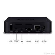 TV Box MXQ-4K Android 4.4 Quad Core RK3229 1G 8G Kodi 15.2 Fully Loaded Support 4K H.265 Video Decoder LAN Miracast... N2