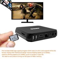 Andoer M8S Smart Android TV Box Android 4.4 Amlogic S812 Quad Core 2G / 8G UHD 4k XBMC HDMI Mini PC Kingston 32G... N4