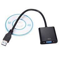 USB 3.0 To VGA 1920 x 1080p Multi-Display Video Graphic External Cable Adapter For Win XP/7/8 N6