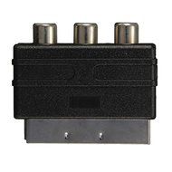 BephaMart SCART Male Plug To 3 RCA Female AV Audio Video Adaptor Converter For TV DVD N6