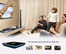 Epteam Smart TV BOX 3GB RAM 16GB eMMC S912 Octa core 64bit Android 6.0 2.4G/5.8G Dual WIFI 1000Mbps LAN Kodi Pre-Installed... N6