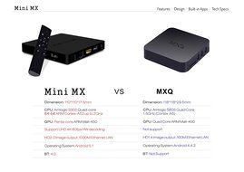 DIAOTEC(TM) Mini MX Android TV Box, Amlogic S905 CPU Cortex-A53, Mali-450 GPU, UHD 4K*2K, HEVC H.265, 1080P Streaming... N9