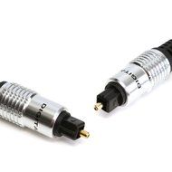 BephaMart 0.5m TOSLink Optical Digital Fiber Audio Surround Sound Cable Gold Plated Head N5