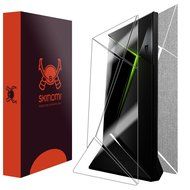 Skinomi TechSkin - NVIDIA Shield TV Brushed Aluminum Full Body Skin Protector / Front &amp; Back Wrap / Premium HD...